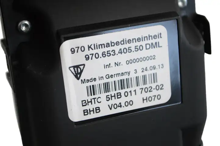 Porsche Panamera (970) (2013 - 2016) 97065340550 Блок кнопок на панели — фото 5