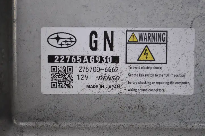 Subaru Outback (BS) (2014 - 2019) 22765AG930 Блок управления двигателем (ЭБУ) — фото 5