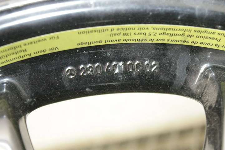 Mercedes-Benz SL R230 (2001 - 2012)  2304010602 Запасное колесо R 12
