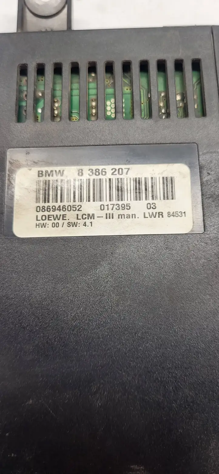 BMW 5 E39 (1996 - 2003) 8386207 Блок управления светом — фото 3