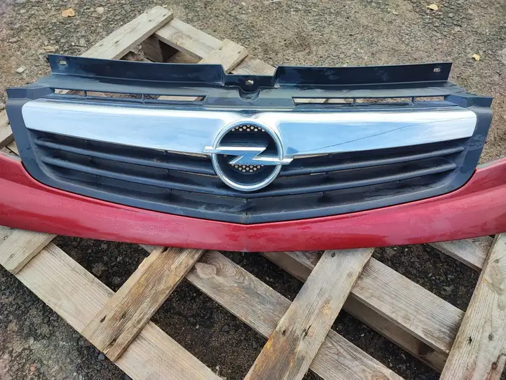 Opel Vivaro (2006 - 2014) 623100249R Верхняя решетка радиатора — фото 7