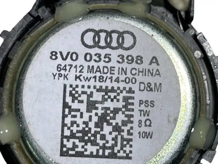 Audi A3/S3 8V (2012 - 2016) 8V0035398A Динамики передних дверей — фото 4