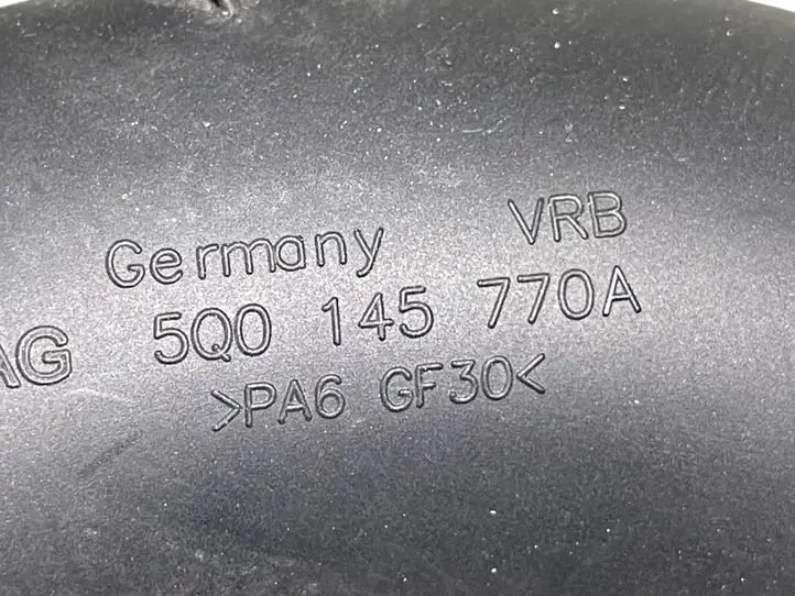 Audi A3/S3 8V (2012 - 2016) 5Q0145770A Трубки интеркулера / Шланги интеркулера — фото 2