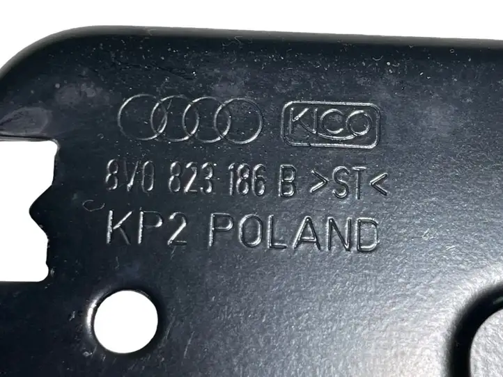 Audi A3/S3 8V (2012 - 2016) 8V0823186B Кронштейн замка капота — фото 5