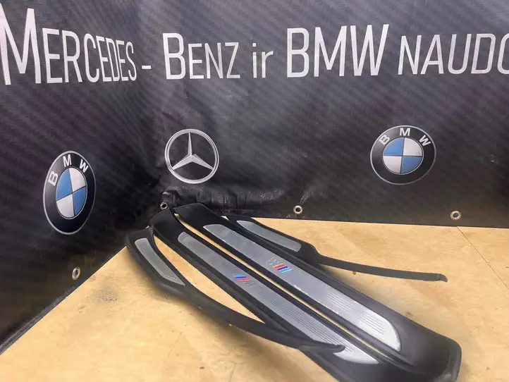 BMW 3 E90 E91 (2005 - 2012) 7907152 Внутренняя отделка переднего порога — фото 1