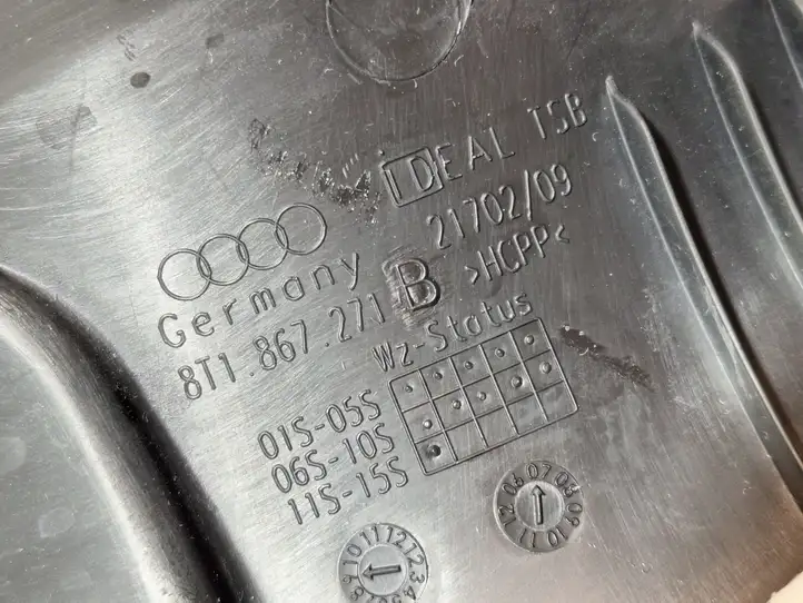 Audi A5 8T 8F (2007 - 2011) 8T1867271 Боковая отделка ногового пространства — фото 4
