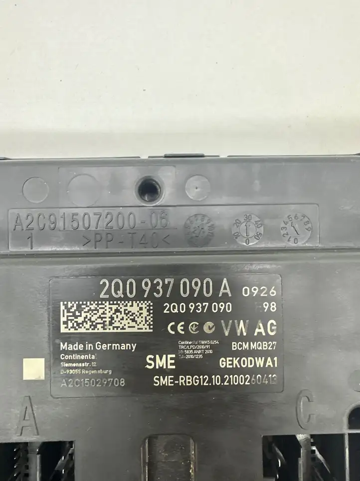 Volkswagen T-Cross (2017 - ) 2Q0937090A Модуль комфорта — фото 3