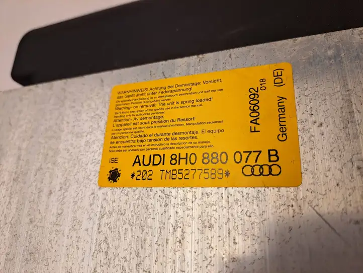 Audi A4 S4 B7 8E 8H (2004 - 2009) 8H0880077B Система защиты от опрокидывания — фото 8