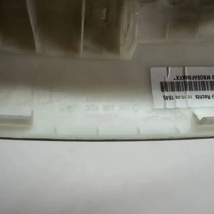 Volkswagen PASSAT B6 (2005 - 2010) 3C9867242C Верхняя обшивка стойки B — фото 3
