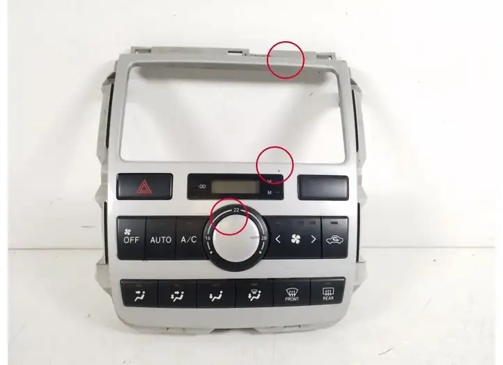Toyota Avensis Verso (2001 - 2004) 55900-44490 Блок управления кондиционером — фото 1