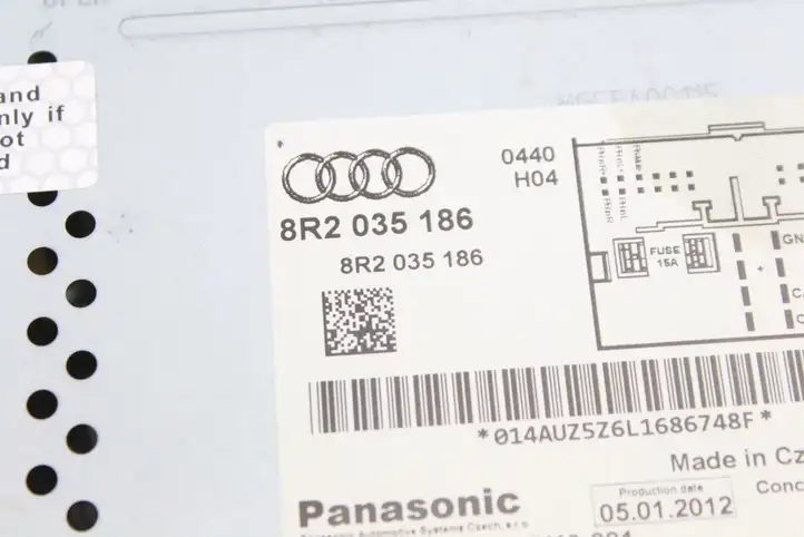 Audi A4 S4 B8 8K (2011 - 2015) 8R2035186 Магнитола / мультимедийная система — фото 6
