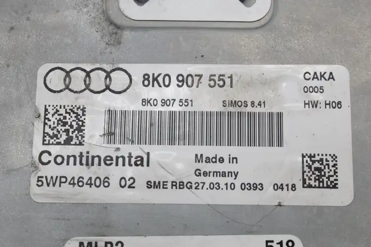 Audi A5 8T 8F (2007 - 2011) 8K0907551 Комплект системы зажигания — фото 12