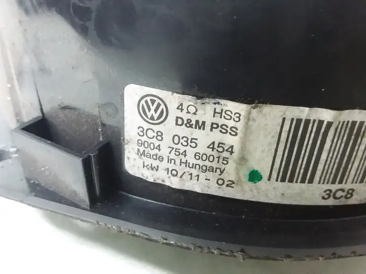 Volkswagen PASSAT B7 (2011 - 2014) 3C8035454 Динамики передних дверей — фото 3