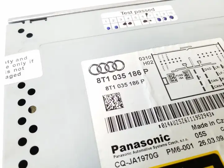 Audi A4 S4 B8 8K (2007 - 2011) 8T1035186P Магнитола / мультимедийная система — фото 4