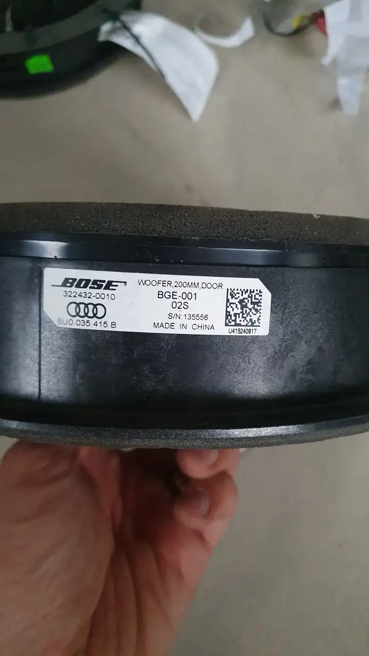 Audi Q3 8U (2011 - 2014) 8U0035415B Динамики передних дверей — фото 3