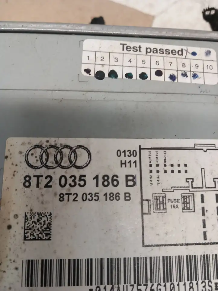 Audi A4 S4 B8 8K (2007 - 2011) 8T2035186B Магнитола / мультимедийная система — фото 3