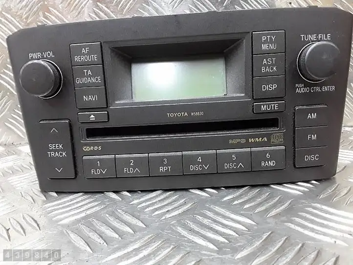 Toyota Avensis T250 (2006 - 2009) 8612005111 Магнитола / мультимедийная система — фото 5