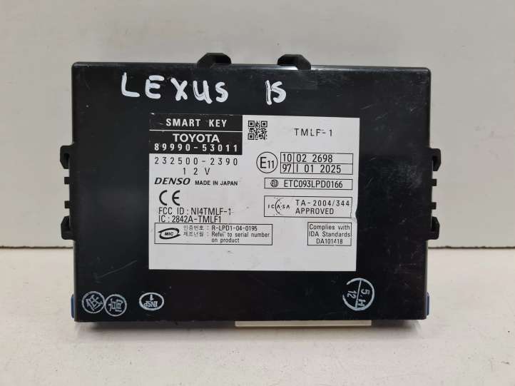 8999053011 Lexus IS 220D-250-350 Beraktės sistemos KESSY (keyless) valdymo blokas/ modulis