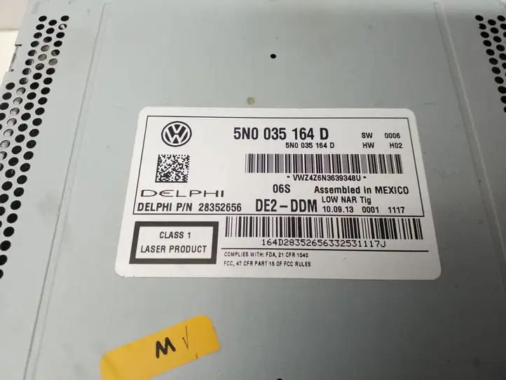 Volkswagen Tiguan (2011 - 2016) 5N0035164D Магнитола / мультимедийная система — фото 8
