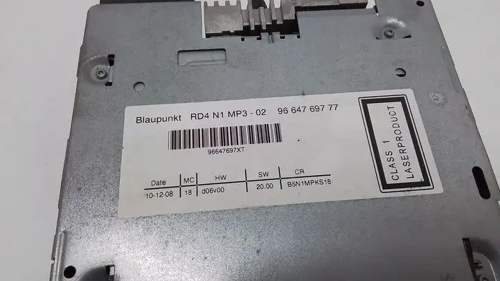 Citroen C4 (2011 - 2016) 9664769777 Магнитола / мультимедийная система — фото 3