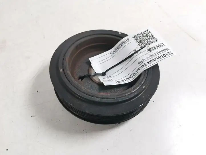 Toyota Corolla Verso E121 (2001 - 2004) 13470-22020 Шкив коленчатого вала — фото 3