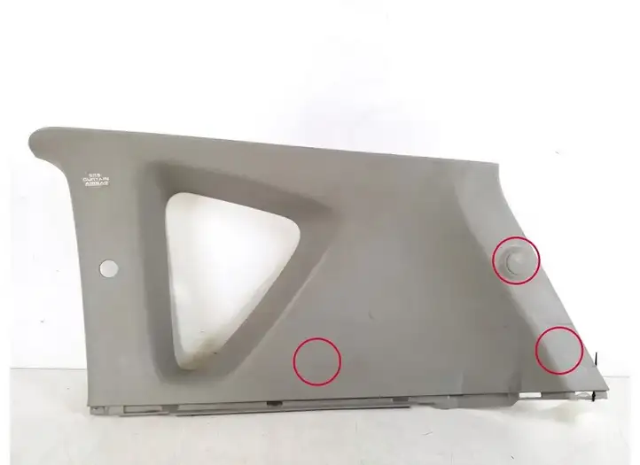 Toyota Corolla Verso AR10 (2004 - 2009) 62470-0F010 Верхняя обшивка стойки D — фото 1