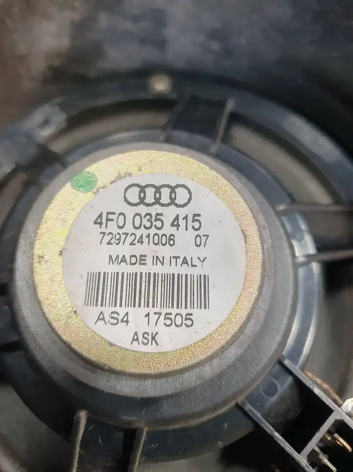 Audi A6 S6 C6 4F (2004 - 2008) 4F0035415 Динамики задних дверей — фото 5
