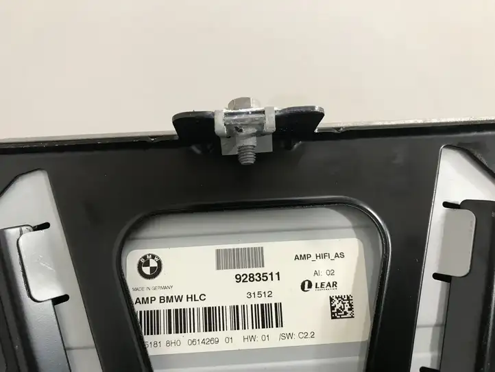 BMW 3 F30 F35 F31 (2012 - 2018) 9283511 Усилитель звука — фото 6