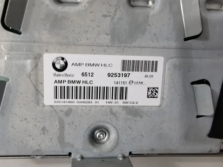 BMW X5 E70 (2006 - 2013) 9253197 Усилитель звука — фото 4