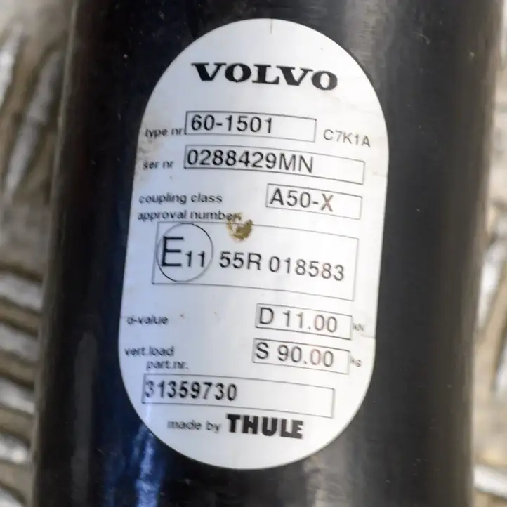 Volvo XC60 (2013 - 2017) 31359730 Комплект буксировочного крюка — фото 7
