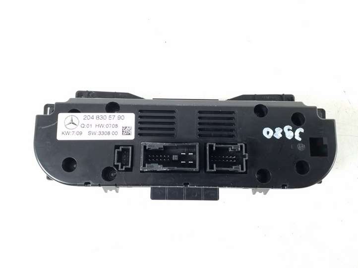 Mercedes-Benz C W204 (2007 - 2014)  A2048305790 Блок управления кондиционером