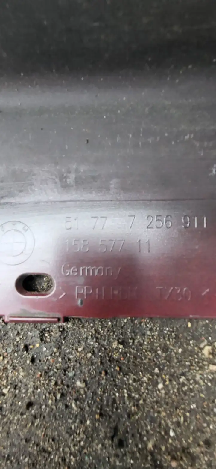 BMW 3 F30 F35 F31 (2012 - 2018) 51777256911 Порог кузова — фото 3
