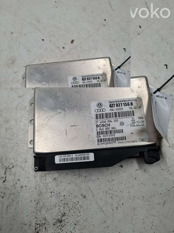 Audi A6 allroad (2000 - 2006)  4Z7927156N Блок управления коробки передач