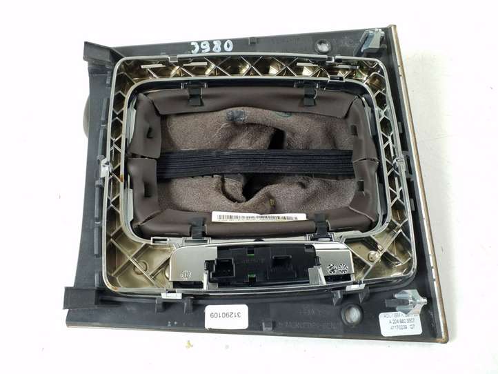 Mercedes-Benz C W204 (2007 - 2014)  A2042671510 Отделка рычага переключения передач (кожа, головка)