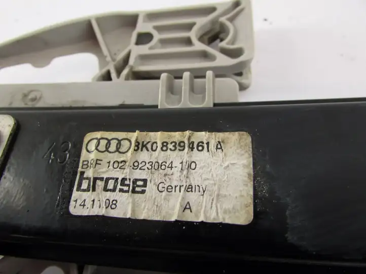 Audi A4 S4 B8 8K (2007 - 2011) Стеклоподъемник задней двери без мотора — фото 1
