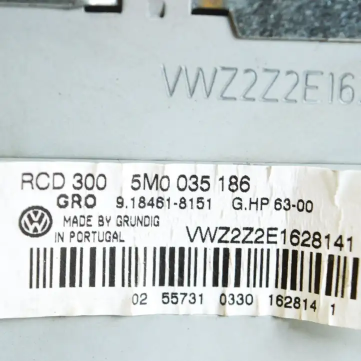 Volkswagen Golf Plus (2004 - 2008) 5M0035186 Магнитола / мультимедийная система — фото 6