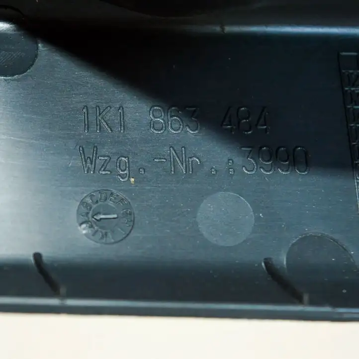 Volkswagen Golf V (2003 - 2009) 1K1863484 Обшивка стойки A — фото 3