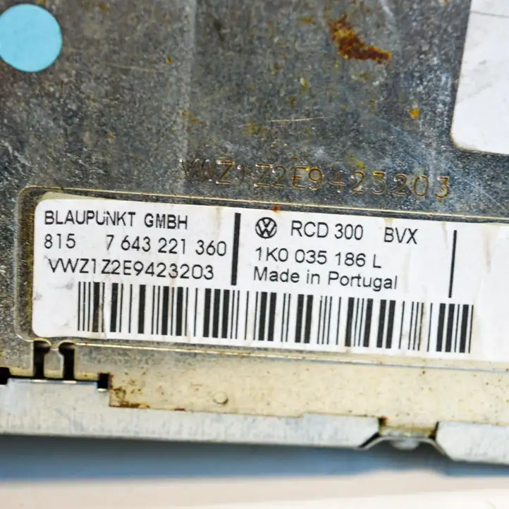 Volkswagen Golf V (2003 - 2009) 1K0035186L Магнитола / мультимедийная система — фото 4