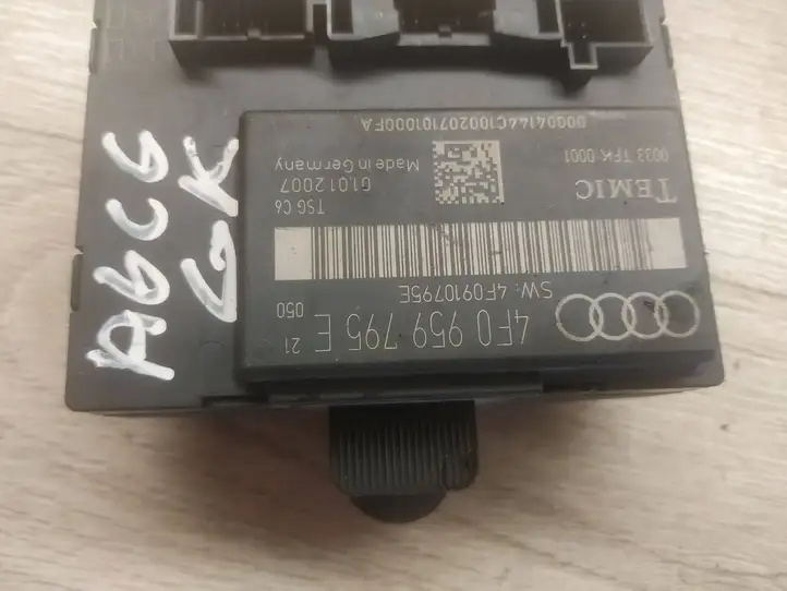 Audi A6 S6 C6 4F (2004 - 2008) 4F0959795E Блок управления дверью — фото 8