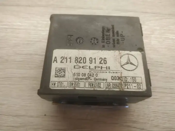 Mercedes-Benz E W212 (2009 - 2016) A2118209126 Блок управления сигнализацией — фото 8