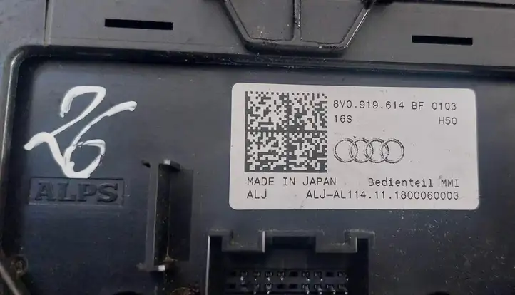 Audi A3/S3 8V (2012 - 2016) 8V0919614BF Контроллер мультимедийной системы — фото 3