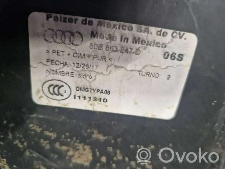 Audi Q5 (2012 - 2017)  80B863947D шумоизоляция перегородки