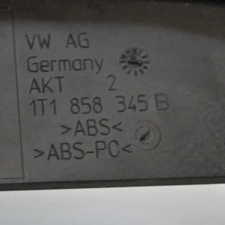 Volkswagen Touran I (2003 - 2010) 1T1858345B Обшивка рулевой колонки — фото 1