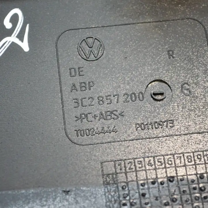 Volkswagen PASSAT CC (2008 - 2012) 3C2857200 Обшивка рулевой колонки — фото 3