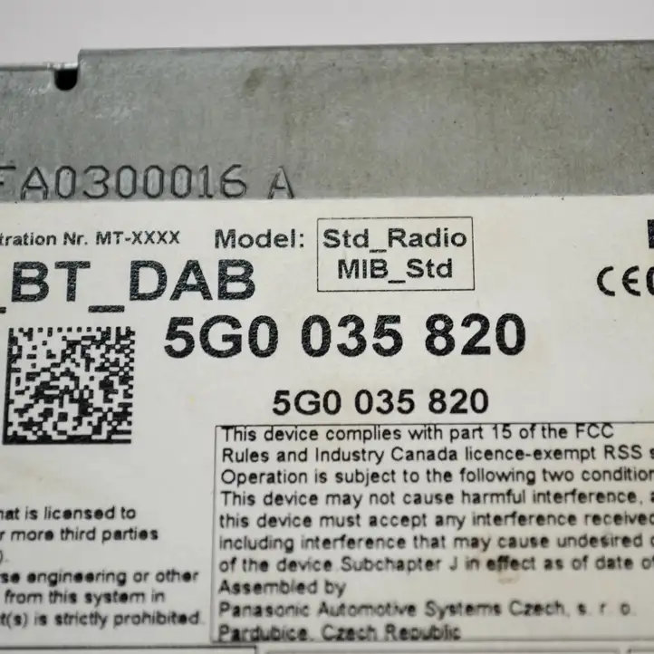 Volkswagen Golf VII (2013 - 2019) 5G09196055G0035820 Магнитола / мультимедийная система — фото 7