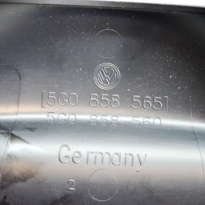 Volkswagen Golf VII (2013 - 2019) 5G08585655G0858560 Обшивка рулевой колонки — фото 4