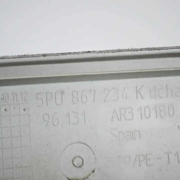 Seat Altea (2004 - 2009) 5P0867234K Обшивка стойки A — фото 3