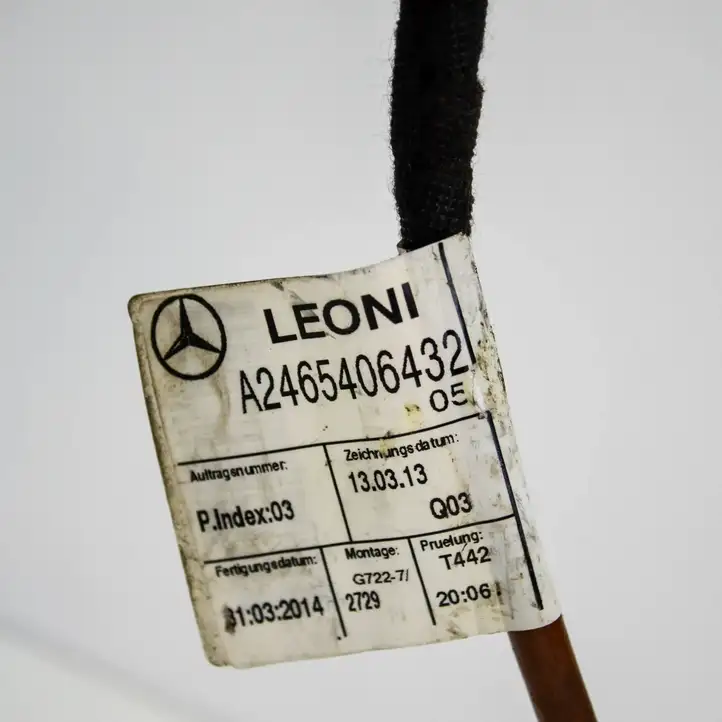 Mercedes-Benz CLA C117,X117,W117 (2013 - 2019) A2465406432 Минусовой провод аккумулятора — фото 4