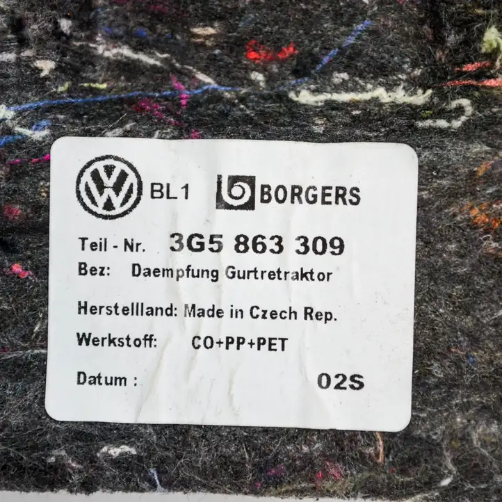 Volkswagen PASSAT B8 (2015 - ) 3G5863309 Прочие детали салона — фото 3