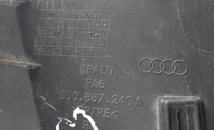 (2014 - 2018) 8U0867240 Нижняя обшивка стойки B — фото 3